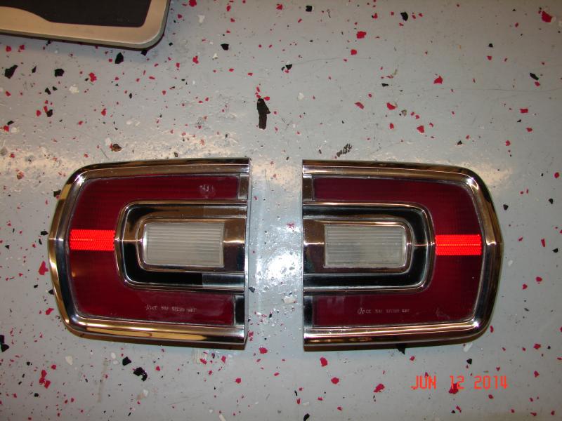 Sold Very Nice Original 1968 Plymouth Tail Lights Road Runner