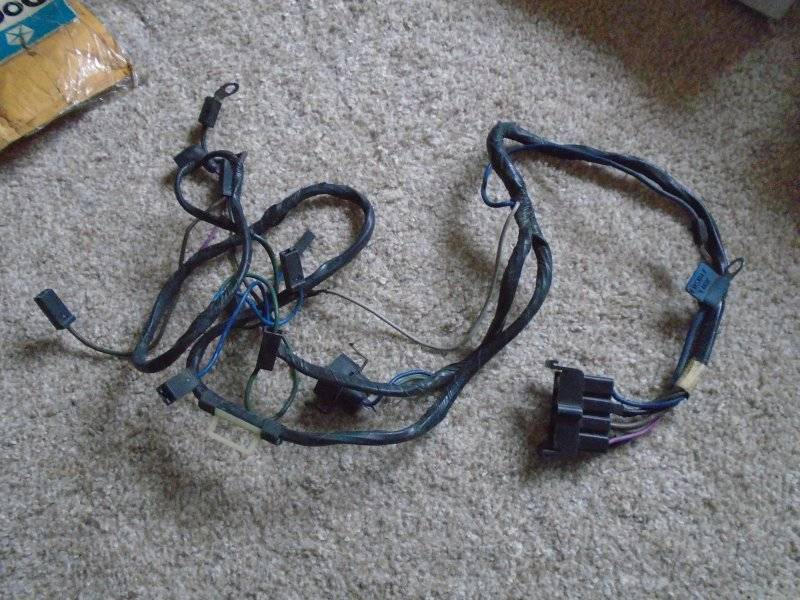 FOR SALE - MOPAR NOS 1970 71 SMALL BLOCK ENGINE WIRING HARNESS B BODY ...