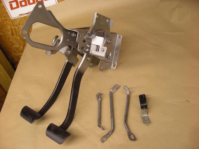 Sold 68 69 Mopar B Body 4 Speed Pedal Setup Big Block Or 426 Hemi