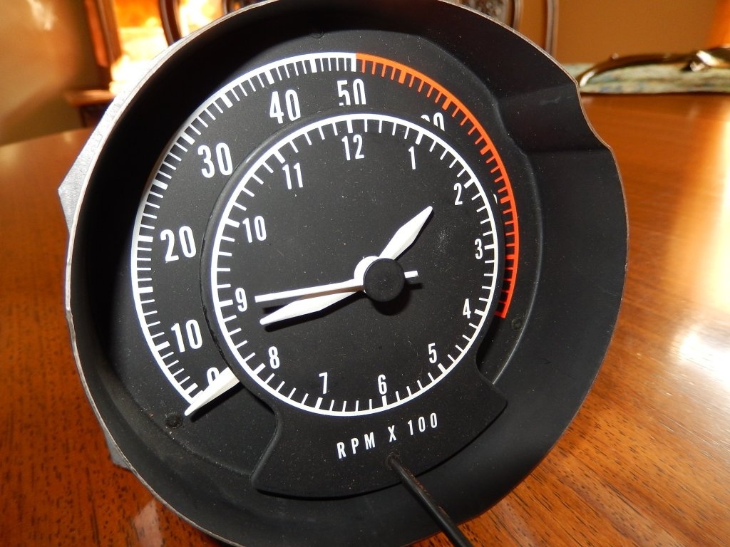NEW 68 69 70 B-Body Rallye Dash Tic Toc Tach Clock Super Bee GTX Charger  Mopar