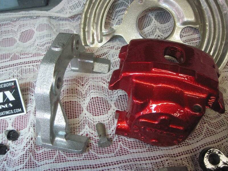 Early A brake parts close up caliper.jpg