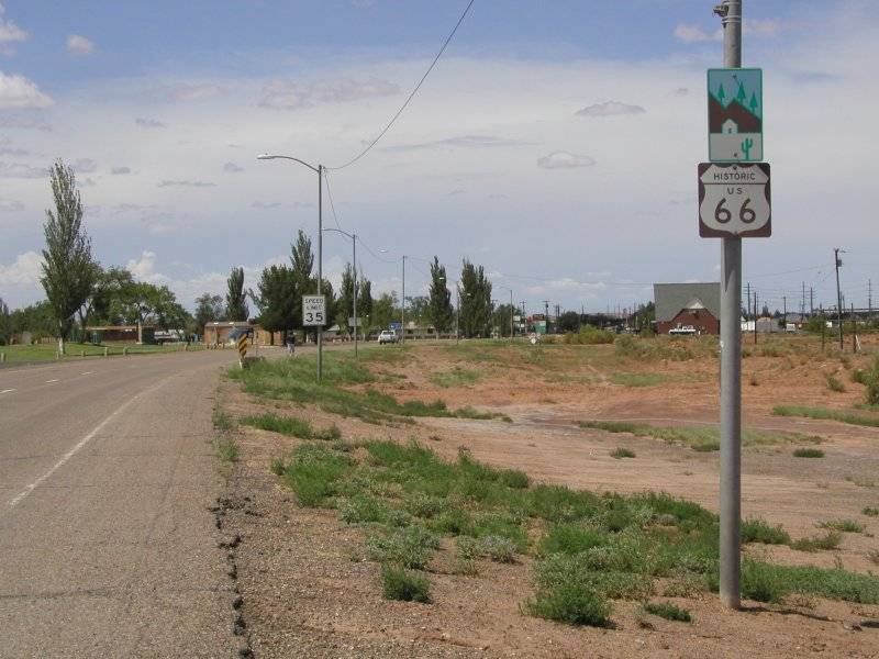 Entering Winslow, Arizona.JPG