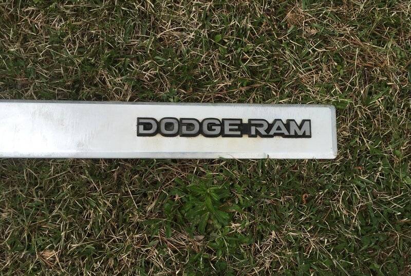 FOR SALE - Dodge tailgate trim | For B Bodies Only Classic Mopar Forum