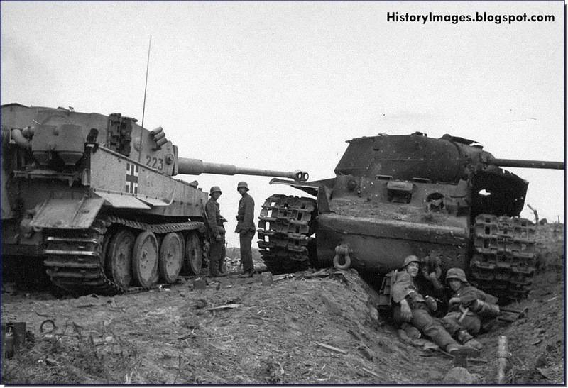 German-soldiers-Lake-Ladoga-1943-Tiger-tank-KV-1-tank.jpg