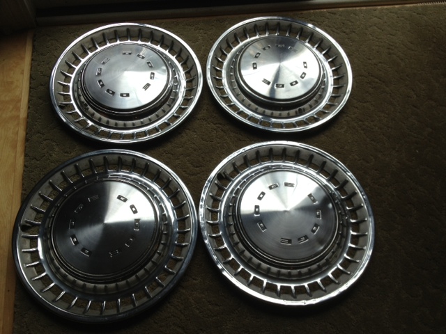 vintage dodge hubcaps