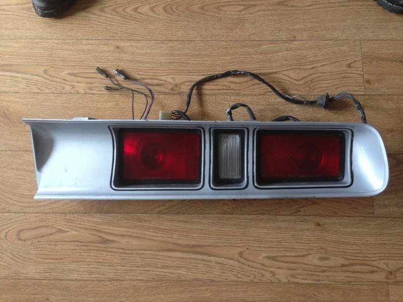 1971 Dodge Charger tail light assembly passenger side | For B Bodies