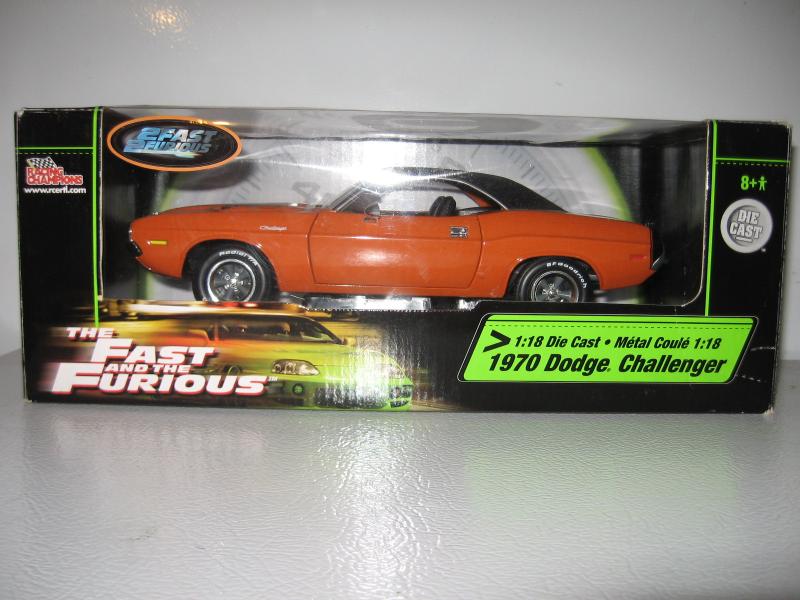 ERTL 1:18 diecast Fast and the Furious 1970 Challenger R/T | For B ...