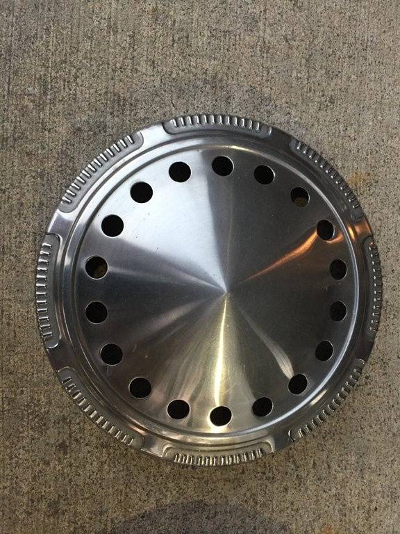 SOLD - Police dog dish hubcap set | For B Bodies Only Classic Mopar Forum