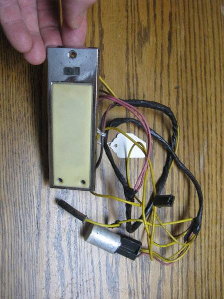 SOLD - 1968-70 B-Body Map Light assembly W/complete wiring harness
