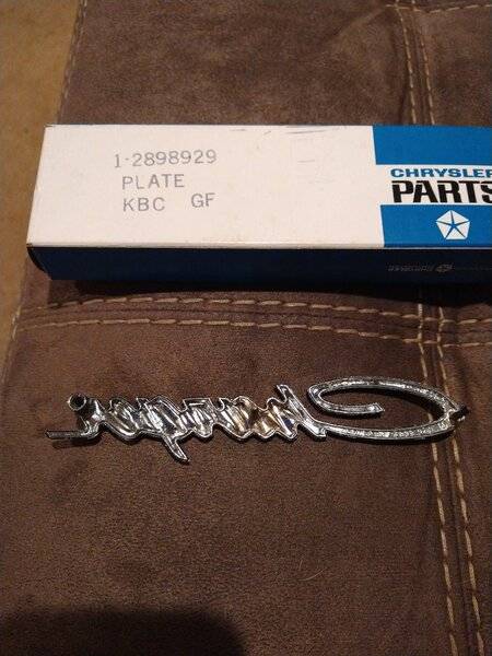 SOLD - Nos 1969 charger grill emblem | For B Bodies Only Classic Mopar ...