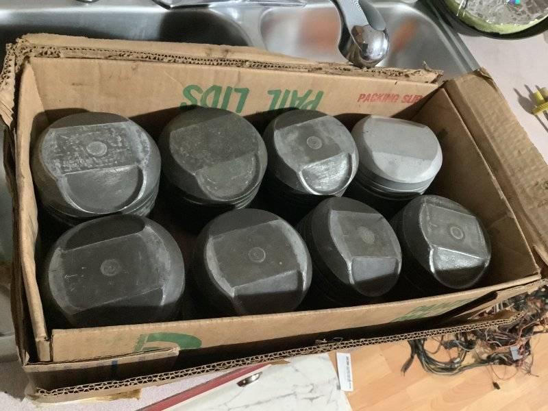 FOR SALE - Original 426 Hemi Piston Set | For B Bodies Only Classic ...