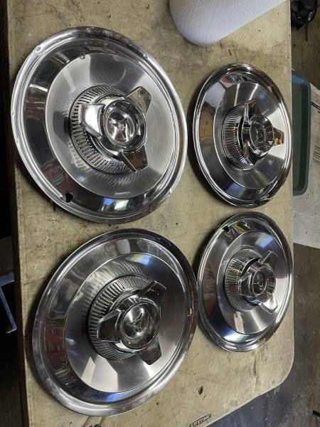 FOR SALE - 65 Coronet hub caps | For B Bodies Only Classic Mopar Forum