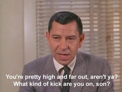 Jack Webb Dragnet your prety high what are you on son.jpg