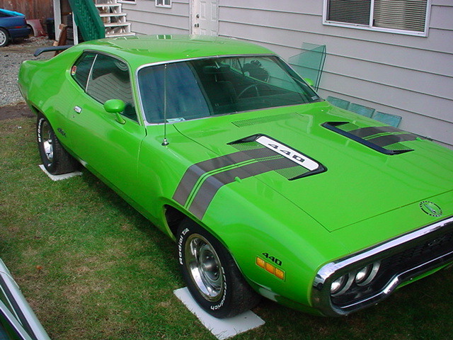 71 GTX 440 Sassy Grass Green | For B Bodies Only Classic Mopar Forum