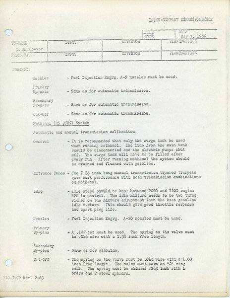 Mopar 65 AFX Hilborn FI Engineering memo from T.T. Coddington to T.M. Hoover #3.jpg