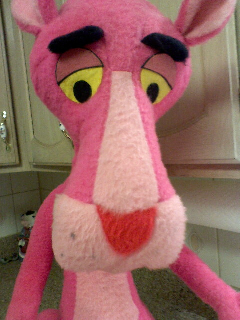 life size pink panther stuffed animal