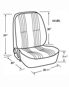 Pro Car-Scat Pro 90 Lowback 1400 #51 dimensions sketch.gif