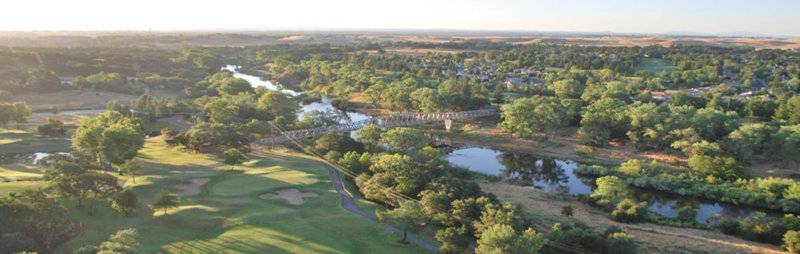 Rancho Murieta CC Aerial from the south to the north over the Consumnues River.jpg