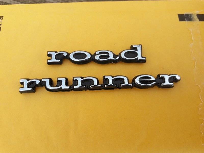 FOR SALE - Road Runner Emblems | For B Bodies Only Classic Mopar Forum