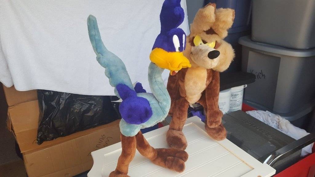 stuffed roadrunner