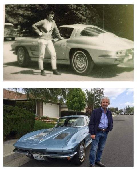 Same Owner, Same Car, 60 years later.jpg