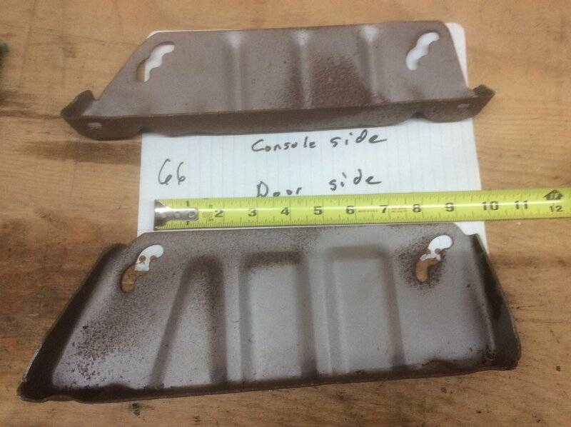 FOR SALE - 67 Satellite Bucket Seat Brackets/trade | For B Bodies Only ...