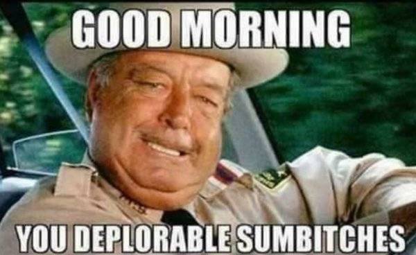 Smiley Good Morning you deplorable sumbitches Buffurd B. Justice.jpg