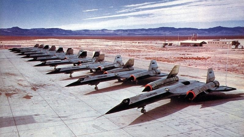 SR-71 A12 Plane #13 8 of them & 2 YF-12's waiting.jpg