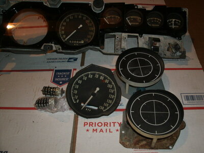 FOR SALE - 1968-1970 B-Body Rally Cluster, NOS Speedo/miles Roller, Etc ...