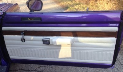 1972 Dodge Demon Passenger Door  Panel  White.JPG