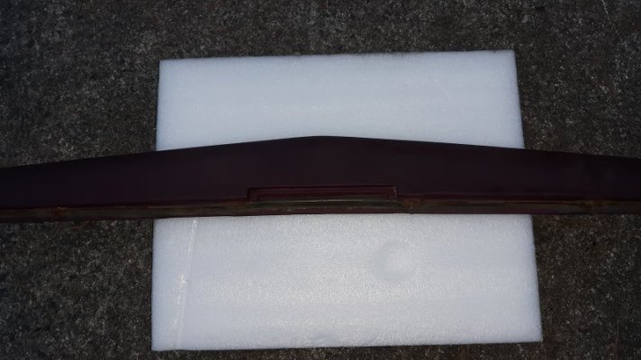 Sold - 1968 Only B-body Original Burgundy Upper Dash Pad 