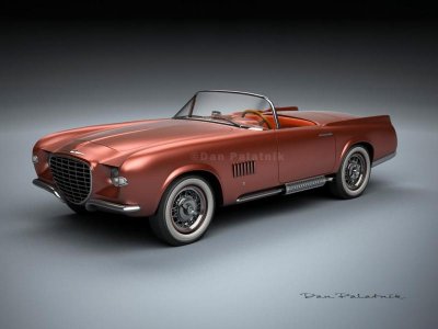 55 Chrysler Falcon Hemi Powered Concept car #1.jpg