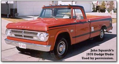 70 D-100 Sweptside Pick up Dodge Dude edition Advert. #2.jpg