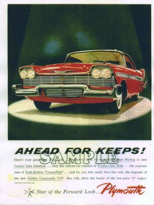 58 Fury Plymouth advert. #1.jpg