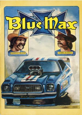 77 Mustang II FC Blue Max Raymond Beadle Harry Schmidt poster.jpg