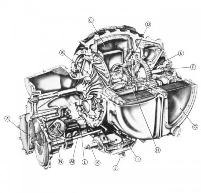 63 Chrysler Ghia Turbine Fury multifuel-eng cut-away.jpg