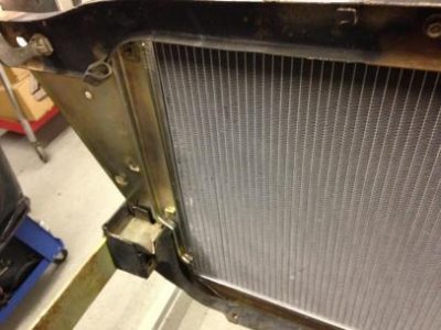 Challenger Radiator test fit.jpg