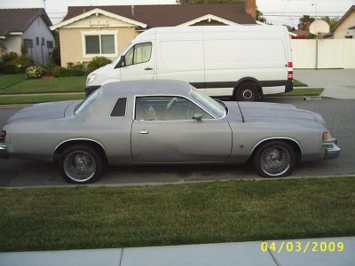 1978 dodge magnum XE my little project