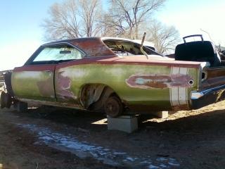 1968 Dodge Coronet 440 My resto project 2dr hard top w/a 4dr parts car