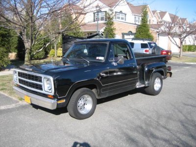 1980 DODGE WARLOCK CLONE 318 4 SPEED STEPSIDE