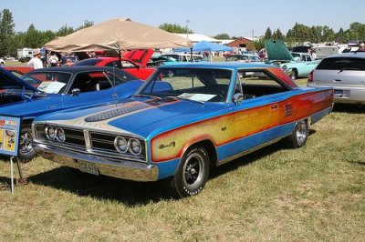 1966 dodge Coronet 500 Original Custom Paint done in 1969 still on my car.