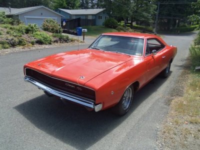 1968 Dodge Charger Front