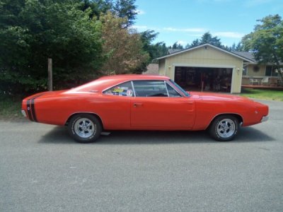 1968 Dodge Charger Side