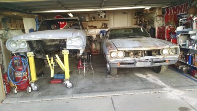 1964 and 1969 Dodge  440 2DrHrdtp and Coronet 440