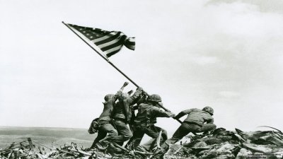 Flag Marines Iwo Jima flag raising.jpg