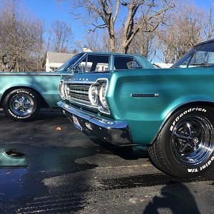 My 67 belvedere's