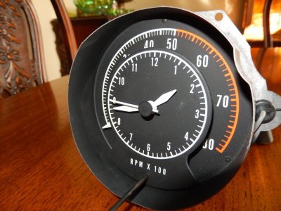 1968 dodge charger tic toc tach oem new take off incredible clean b-body  wow A++