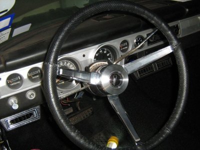 2013-02-07 steering wheel installed.JPG