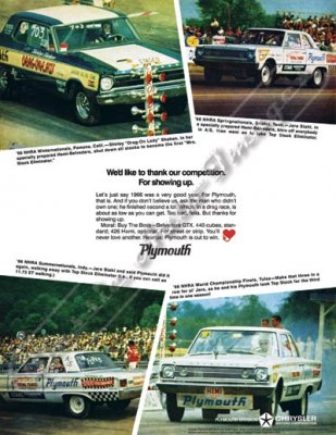 66 Plymouth Belveder Drag Thank our competition race add.jpg