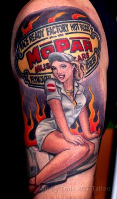 Mopar Girl by Todo ABT TATTOO.jpg